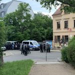 Steinwürfe bei Spontandemonstration
