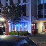 Feuer an und in Arbeitsamt gelegt