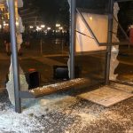 Flaschenwürfe auf die Polizei