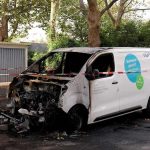 Vonovia-Kleintransporter angezündet