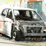 Auto einer Immobilienfirma abgefackelt