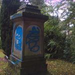 Nazidenkmäler eingefärbt
