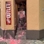 Farbe gegen 'Thor Steinar'-Laden