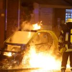 Auto einer Immobilienfirma ausgebrannt