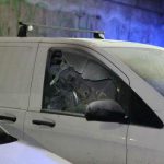 Firmenwagen einer Baufirma ausgebrannt