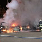 Bundeswehr-Jeeps abgefackelt