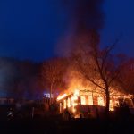 Rechter Treffpunkt "Waldhaus" abgebrannt