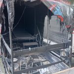 "Querdenken"-Bühne abgebrannt