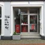 Scheiben bei SPD-Büro zerstört