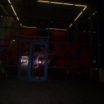 Farb-Anschlag auf Kreissparkasse