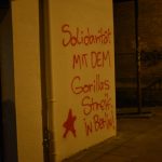 Farbe gegen "Gorillas"-Lager