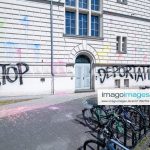 Farbanschlag auf Landgericht