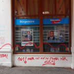 Farbe gegen AfD-Büro
