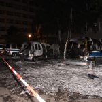 Brandanschlag auf Fuhrpark des Ordnungsamtes