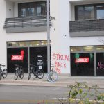 Farbbeutel gegen "Goriallas"-Filiale
