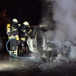 Mehrfach brennende SUVs