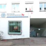 Farbbeutel gegen DPolG-Büro
