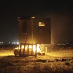 Pumpen als Infrastruktur von Tagebau angezündet