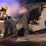 Transporter der Firma GA-tec abgefackelt