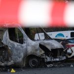 Zehn Vonovia-Transporter abgefackelt