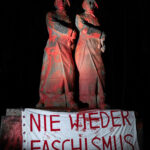 Nazidenkmal beschmiert