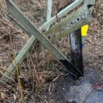 Sabotage an Strommast