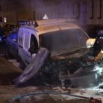 Spie-Auto abgefackelt