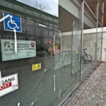 Glasbruch bei Landesbehörde für Straßenbau