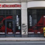 Parolen an SPD-Büro geprüht