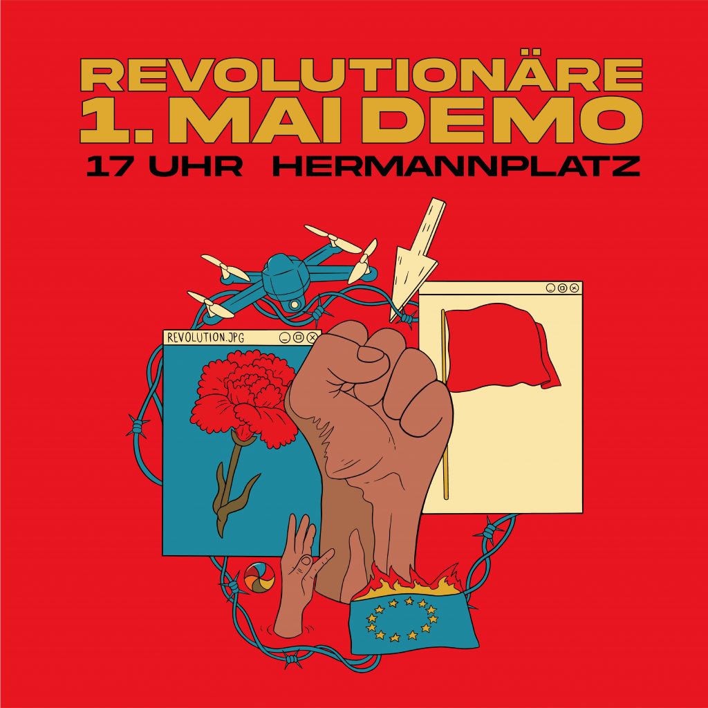 Aufkleber 1. Mai 2021