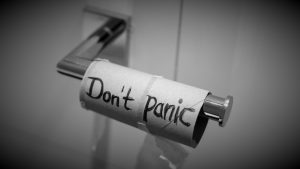 Kampf um Toilettenpapier