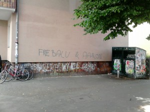 Soligraffitie Neuköln Herrfurth-Weisestrasse Schillerkiez - Anarchafeminist - 20.07
