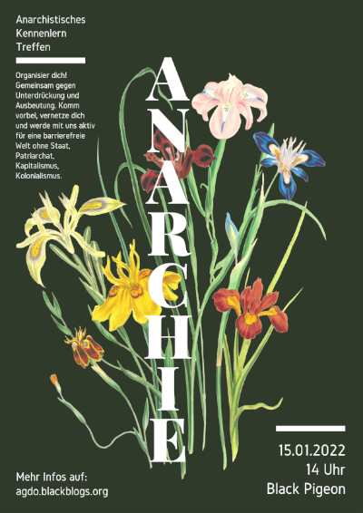 Kennenlerntreffen am 15.01 um 14 Uhr im Black Pigeon