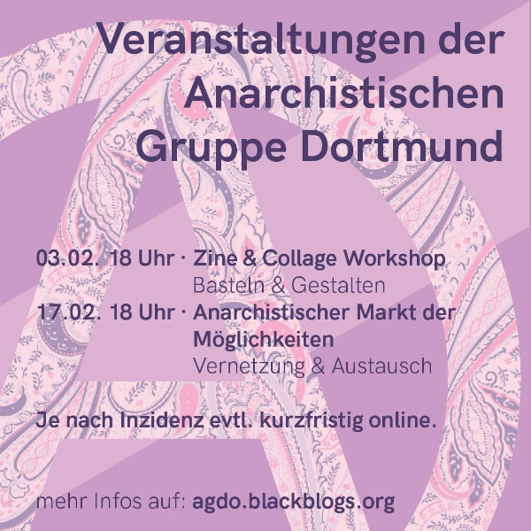 AGDO Veranstaltungen im Februar