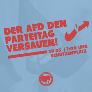 Der AfD den Parteitag versauen!