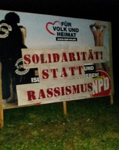 Solidarität statt Rassismus