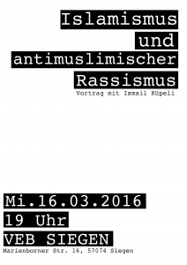 Antimuslimischer Rassismus