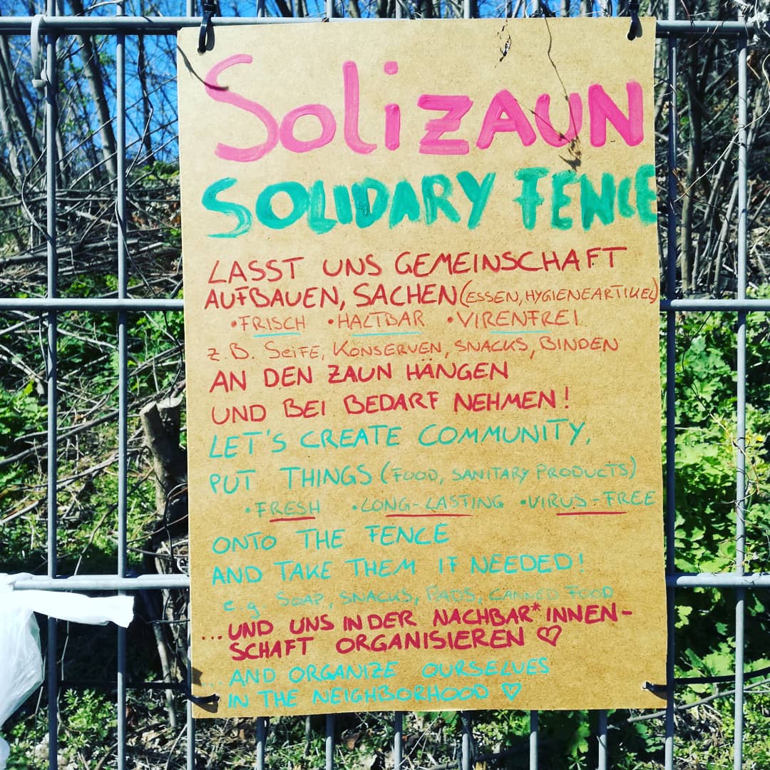 Solidarität statt Repression – Covid-19 gemeinsam entgegentreten