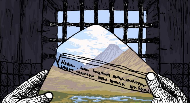 Gefangenenschreiben und Kneipe