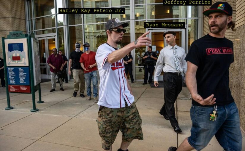 NorCal Active Club member Harley Ray Petero Jr. and wife Haley Phillips of Modesto, CA, responsible for Goyim Defense League fliers in Central Valley