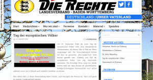 Nazis von die Rechte moblisieren für Aufmarsch in WaR/Friedlingen