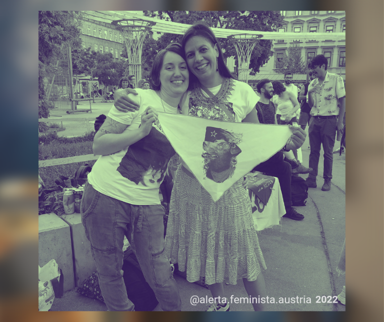 Alerta Feminista Austria – „Sie wollen uns stumm machen, deswegen müssen wir laut sein.“