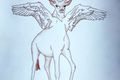 Bild_Giraffen_Schwanen_Hirsch_Devi_gelsomino99