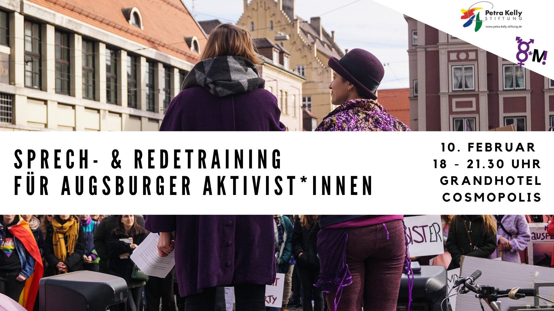 Sprechtraining feministisches Streikkomitee