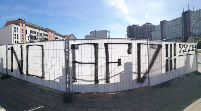 [HRO] Tausende Menschen stoppen rechten Aufmarsch