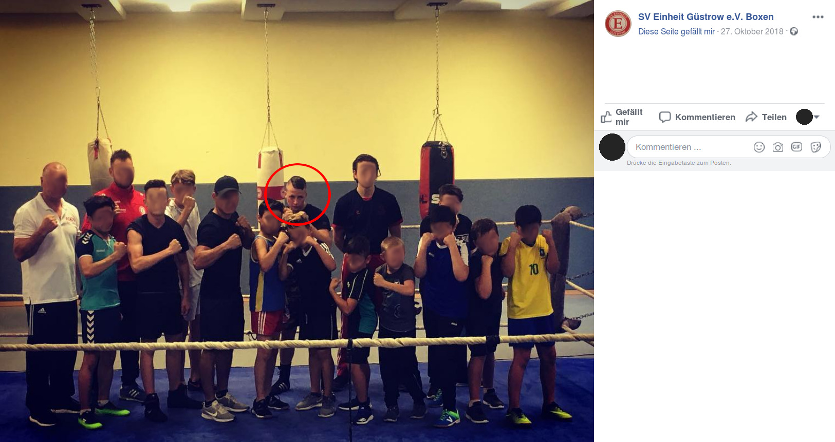 Güstrower Neonazi trainiert Jugendliche im Boxsport