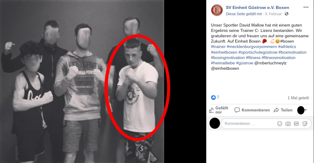 Güstrower Neonazi trainiert Jugendliche im Boxsport