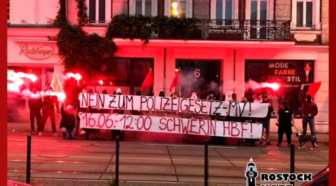 Nein zum Polizeigesetz MV – 16.06 ALLE NACH SCHWERIN