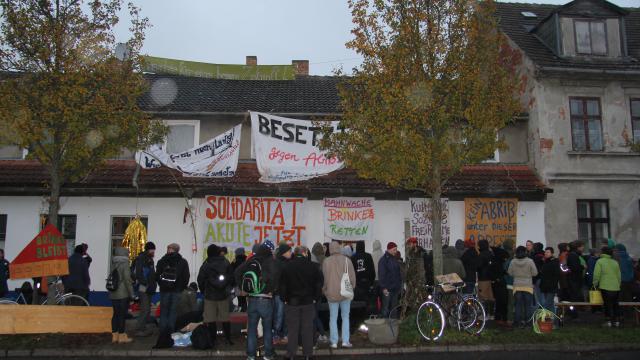 Greifswald: Brinke WG geräumt