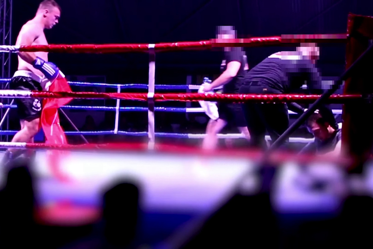 KdN 2018: Kampf von „David“ aus Tschechien (links) gegen „Woltan“ aus Bulgarien